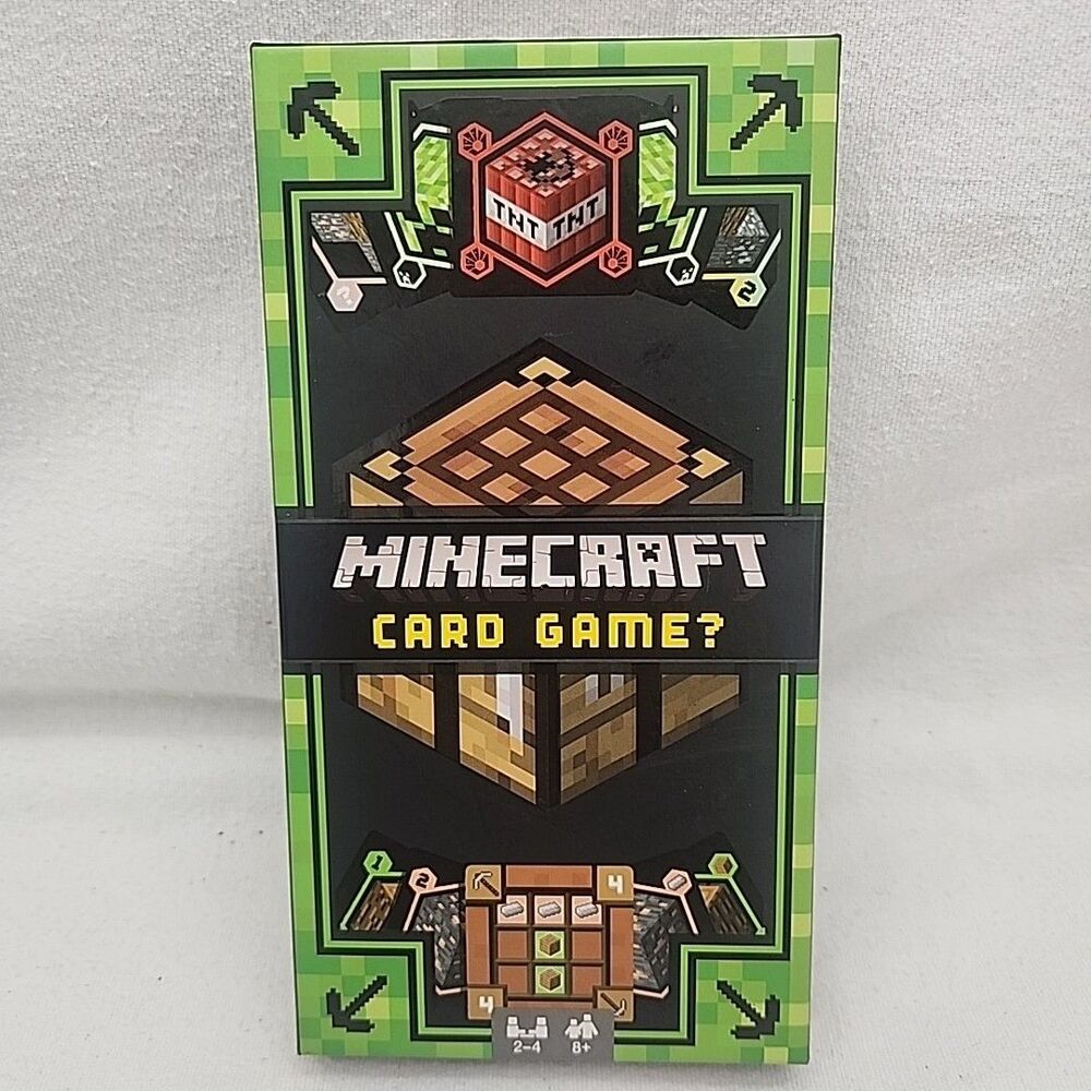 Game Minecraft Card Mattel Craft Valuable Tools Blast TNT Watch For Creepers NEW